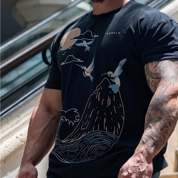 BRAND NEW YOUNG LA 452 THE FLOCK TEES - Picture 4 of 15